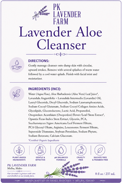 Lavender Aloe Foaming Cleanser