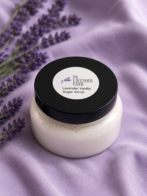 Lavender Vanilla Sugar Scrub