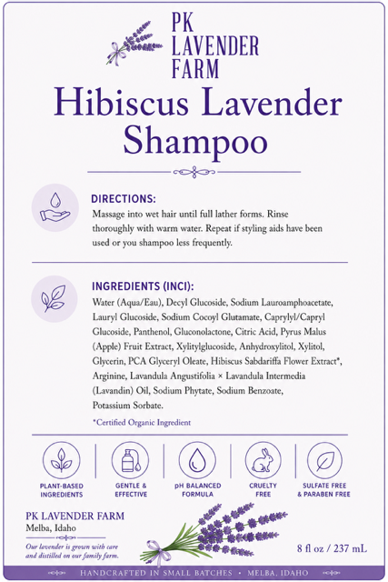 Lavender Hibiscus Shampoo