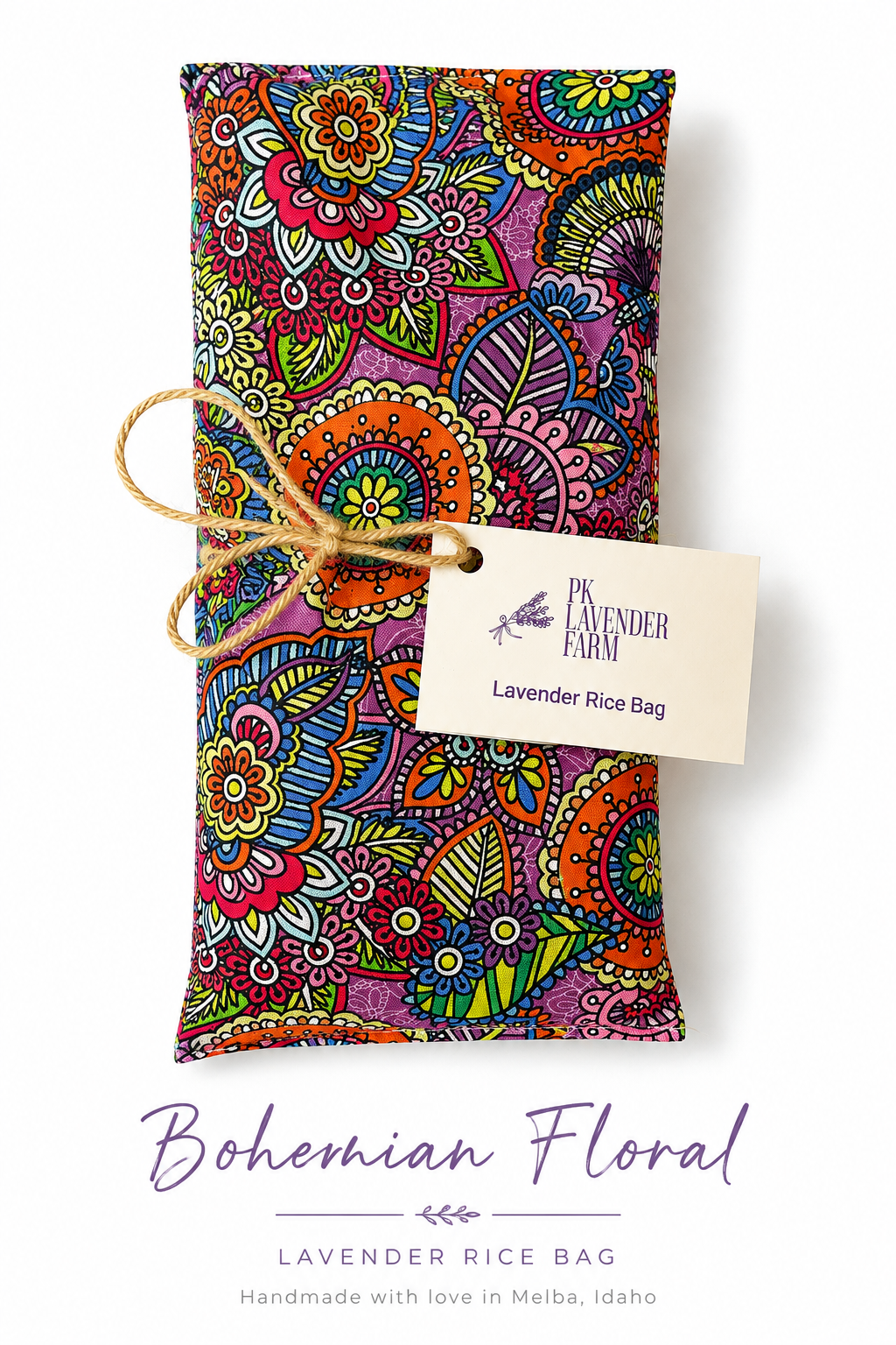 Lavender Rice Bag