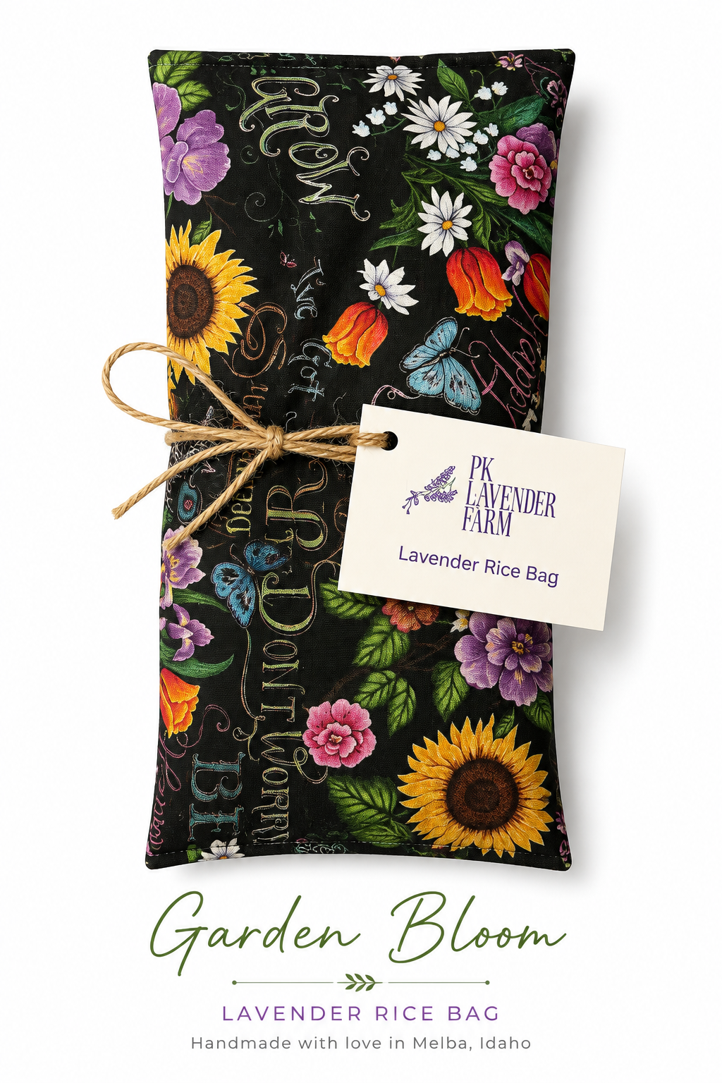 Lavender Rice Bag