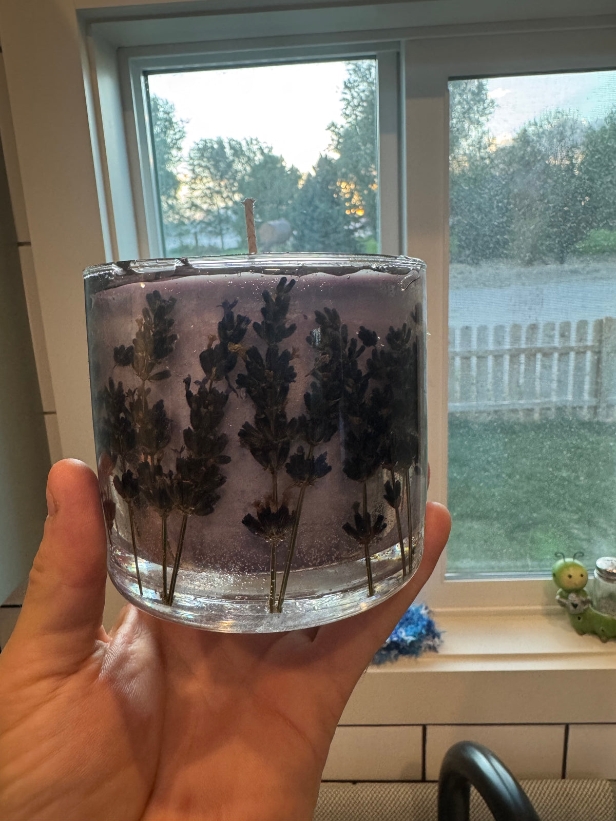 The Eternal Lavender Candle