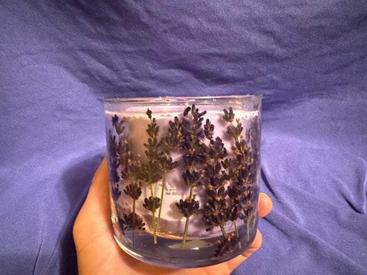 The Eternal Lavender Candle
