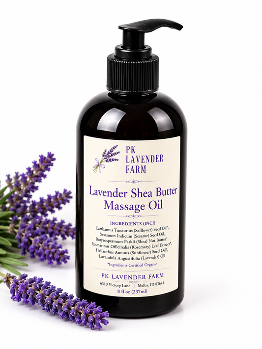 Lavender Shea Butter Massage Oil