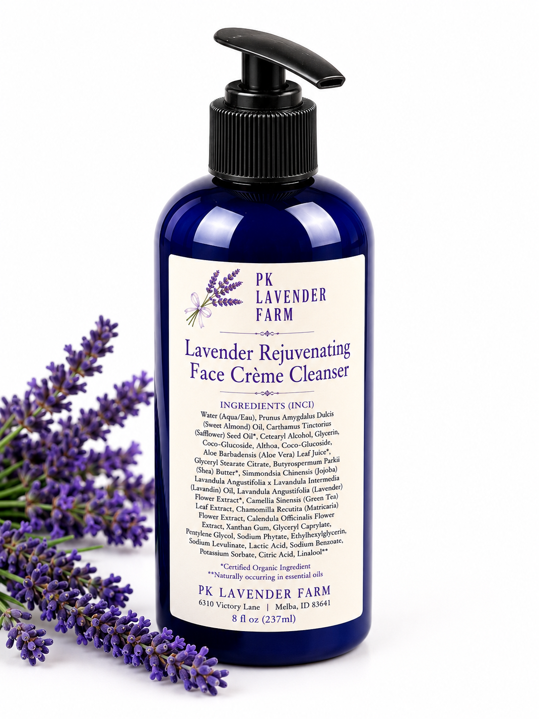 Lavender Rejuvenating Face Creme Cleanser